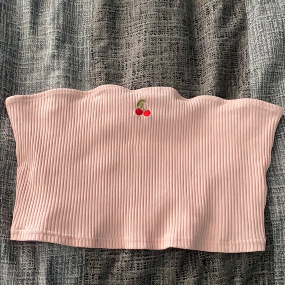 Shien cherry tube top